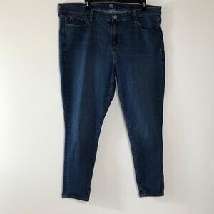Gap Jeans 20 Denim True Skinny 20 / 35R Blue Jeans